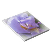 lila Iris Notizblock (angewinkelt)