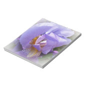 lila Iris Notizblock (Rotiert)