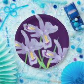 Lila Iris Paper Party Teller (Party)