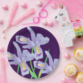 Lila Iris Paper Party Teller (Party)