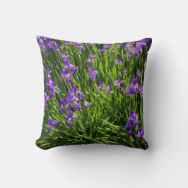 Lila Iris Pillow Kissen