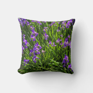 Lila Iris Pillow Kissen