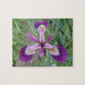 Lila Iris Puzzle (Horizontal)
