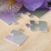 lila Iris Puzzle (Seite)