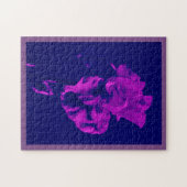 Lila Iris Puzzle (Horizontal)