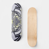 Lila Iris Skateboard (Vorderseite)