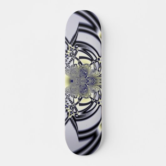 Lila Iris Skateboard (Vorne)