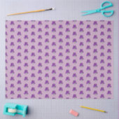 Lila Iris-Tissue Paper Seidenpapier (Basteln)