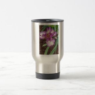 Lila Iris Travel Mug Reisebecher