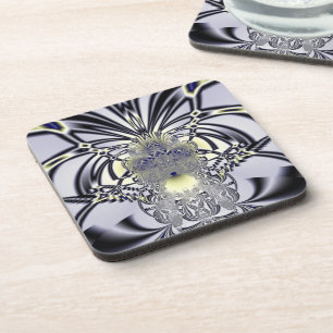 Lila Iris Untersetzer