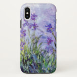 Lila Iris-Vintages Blumenblau Claudes Monet Case-Mate iPhone Hülle<br><div class="desc">Diese Malerei,  die "lila Iris" betitelt wurde,  wurde zwischen 1914 und 1917 vom französischen Impressionistkünstler Claude Oscar Monet (1840-1926) erfolgt.
   Es ist unsere Kunst-ReihenNr. 131.</div>