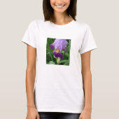 Lila Iris Womans T - Shirt (Vorderseite)