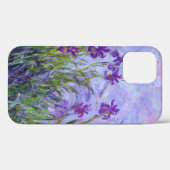 Lila Irische Blumenlandschaft Claude Monet Case-Mate iPhone Hülle (Rückseite (Horizontal))
