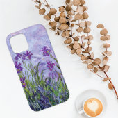Lila Irische Blumenlandschaft Claude Monet Case-Mate iPhone Hülle