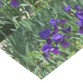 Lila Irische Blumenmuster-Tischläufer Kurzer Tischläufer (Ecke)