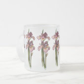 Lila Irische Mattierte Tasse (Vorderseite Links)