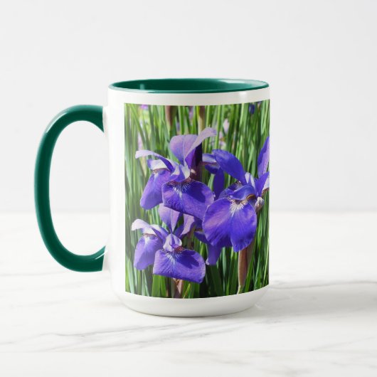 Lila Irische Tasse (Links)