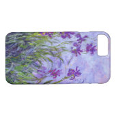 Lila Irises Floral Claude Monet Case-Mate iPhone Hülle (Rückseite (Horizontal))
