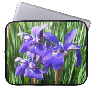 Lila Irises Laptop Sleeve