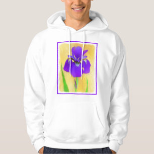 Lila Irislackierung - Niedlicher Originalhund A Hoodie