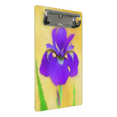 Lila Irislackierung - Niedlicher Originalhund A Mini Klemmbrett (Schrägansicht)