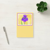 Lila Irislackierung - Niedlicher Originalhund A Post-it Klebezettel (Büro)