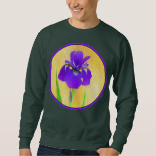Lila Irislackierung - Niedlicher Originalhund A Sweatshirt