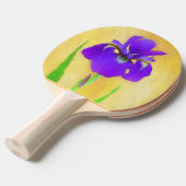 Lila Irislackierung - Niedlicher Originalhund A Tischtennis Schläger (Vorderseite)