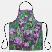 Lila Irritationen Schürze (Vorderseite)