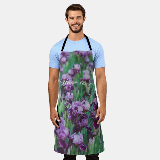 Lila Irritationen Schürze (Getragen)