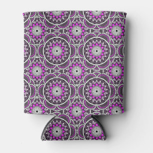 Lila islamisches Mandala-Muster Dosenkühler