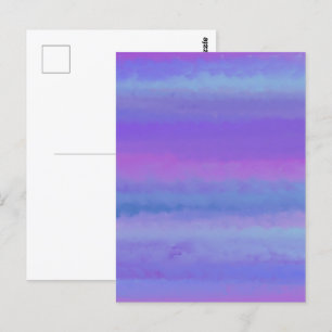 Lila ist meine Lieblingsfarbe Postkarte