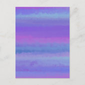 Lila ist meine Lieblingsfarbenpostkarte Postkarte (Vorderseite)