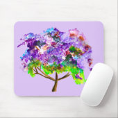 Lila Jacaranda-Baumart Mousepad (Mit Mouse)