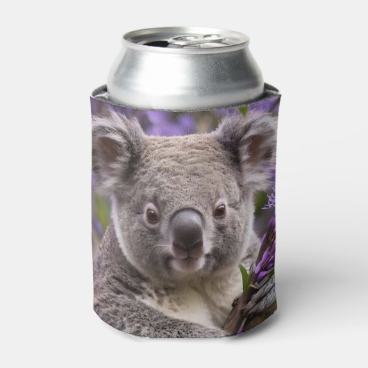 Lila Jacaranda Koala Bear, Dosenkühler (Kanne Vorderseite)