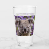 Lila Jacaranda Koala Bear, Glas (Vorderseite)