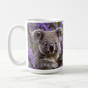Lila Jacaranda Koala Bear, Kaffeetasse