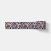 Lila Jacaranda Koala Bear, Satinband (Vorderseite)