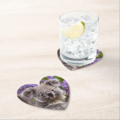 Lila Jacaranda Koala Bear, Untersetzer (Vor Ort)