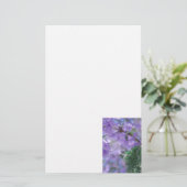 Lila Jacaranda Tree Blume Briefpapier (Stehend Vorderseite)
