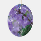 Lila Jacaranda Tree Blume Keramik Ornament (Rechts)