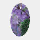 Lila Jacaranda Tree Blume Keramik Ornament (Rechts)