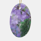 Lila Jacaranda Tree Blume Keramik Ornament (Links)
