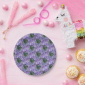 Lila Jacaranda Tree Blume Pappteller (Party)
