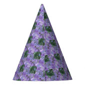 Lila Jacaranda Tree Blume Partyhütchen (Rückseite)