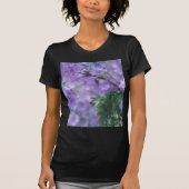 Lila Jacaranda Tree Blume T-Shirt (Vorderseite)