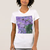 Lila Jacaranda Tree Blume T-Shirt (Vorderseite)