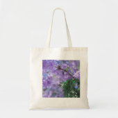 Lila Jacaranda Tree Blume Tragetasche (Vorne)