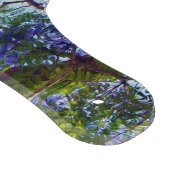 Lila Jacaranda Tree Oil Painting, Schneidebrett (Ecke)