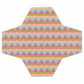 Lila Jacht Fußball (Flach)